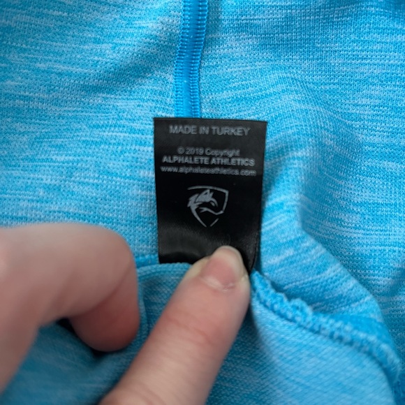 Alphalete R6 Revival legging (Cayman Blue🦋) - Picture 8 of 9